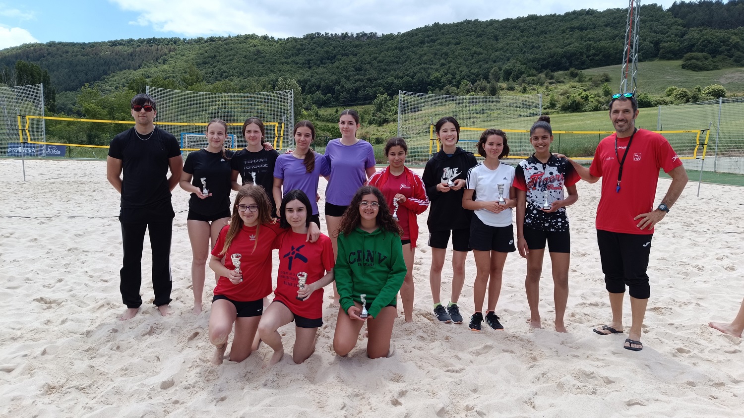 Celebrado el Campeonato Navarro de Voley Playa (resultados)